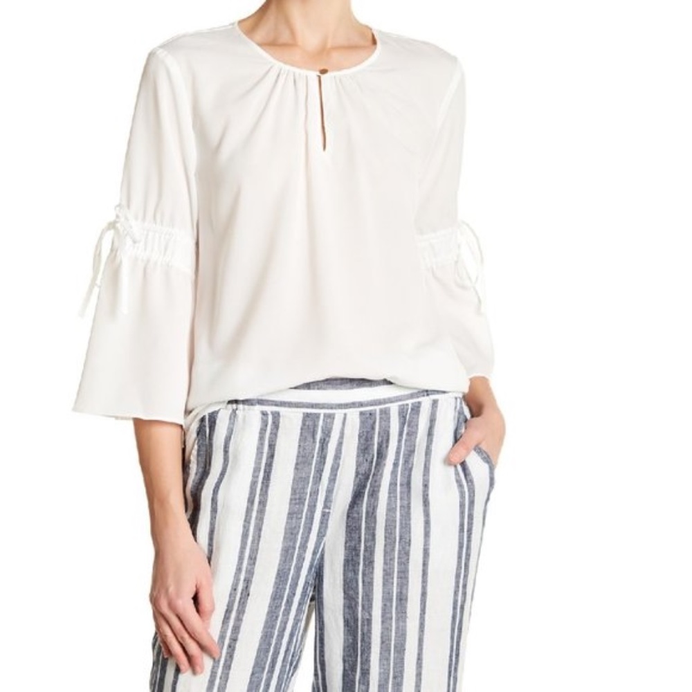 Ellen Tracy White Blouse